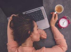stress auf arbeit power napping